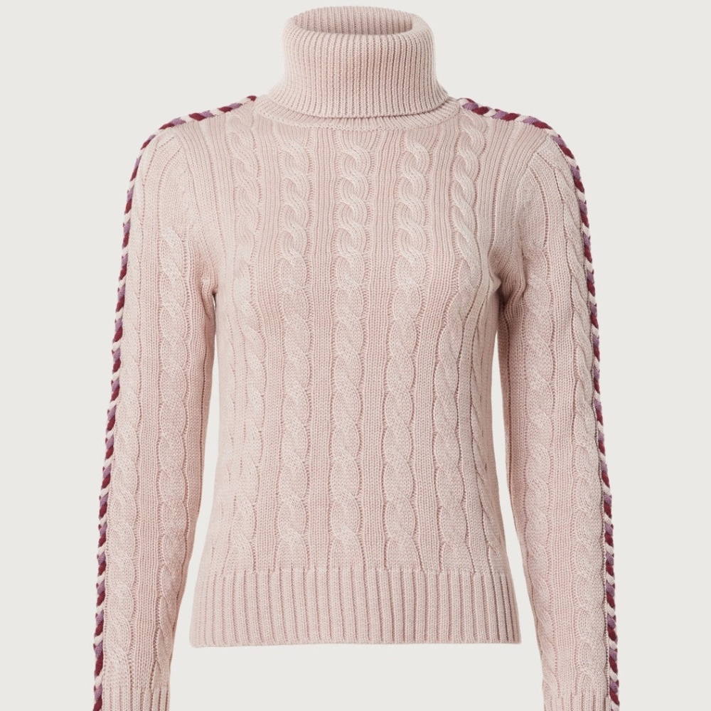 Derek Lam 10 Crosby x RTR Braided Detail Sweater, XXL